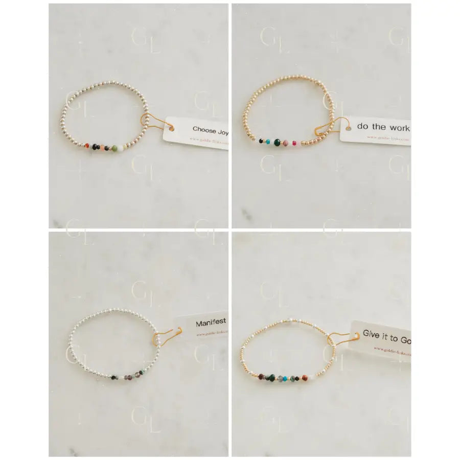 Hidden Message Bracelet COLLECTION- (set of 10 bracelets)