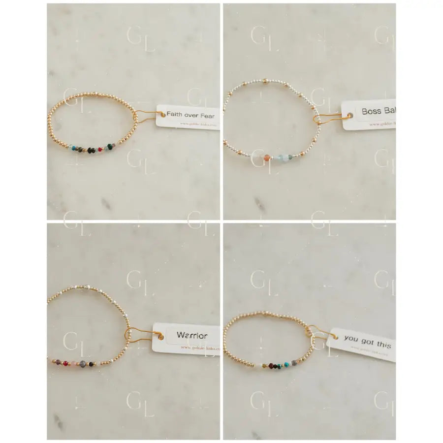 Hidden Message Bracelet COLLECTION- (set of 10 bracelets)