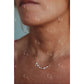 Inner Glow Necklace - 14k Gold Fill/ Sterling Silver - Opalite Collection