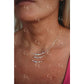 Inner Glow Necklace - 14k Gold Fill/ Sterling Silver - Opalite Collection