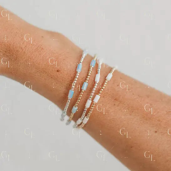 Isla Opal Gold Fill and Sterling Silver Bracelet PREORDER