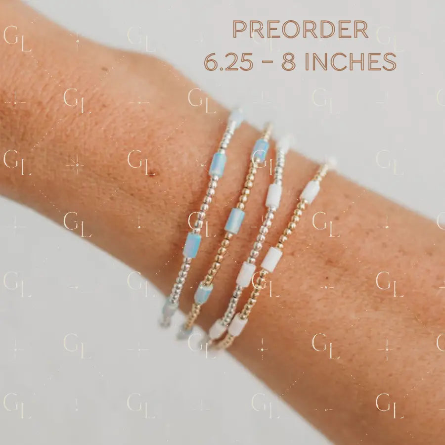 Isla Opal Gold Fill and Sterling Silver Bracelet PREORDER