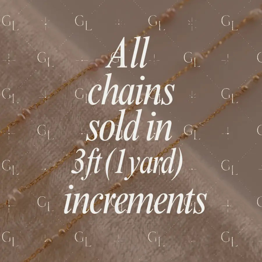 Lil Hearts Opal Permanent Jewelry Chain- READY TO SHIP/ PREORDER (3 feet)