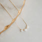 Lucky Necklace- 14k Gold Fill/ Sterling Silver - Opalite Collection