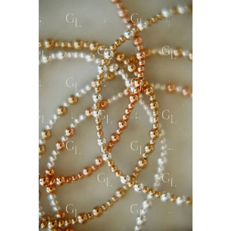 Madison 14k Gold Fill + Sterling Silver Bracelet