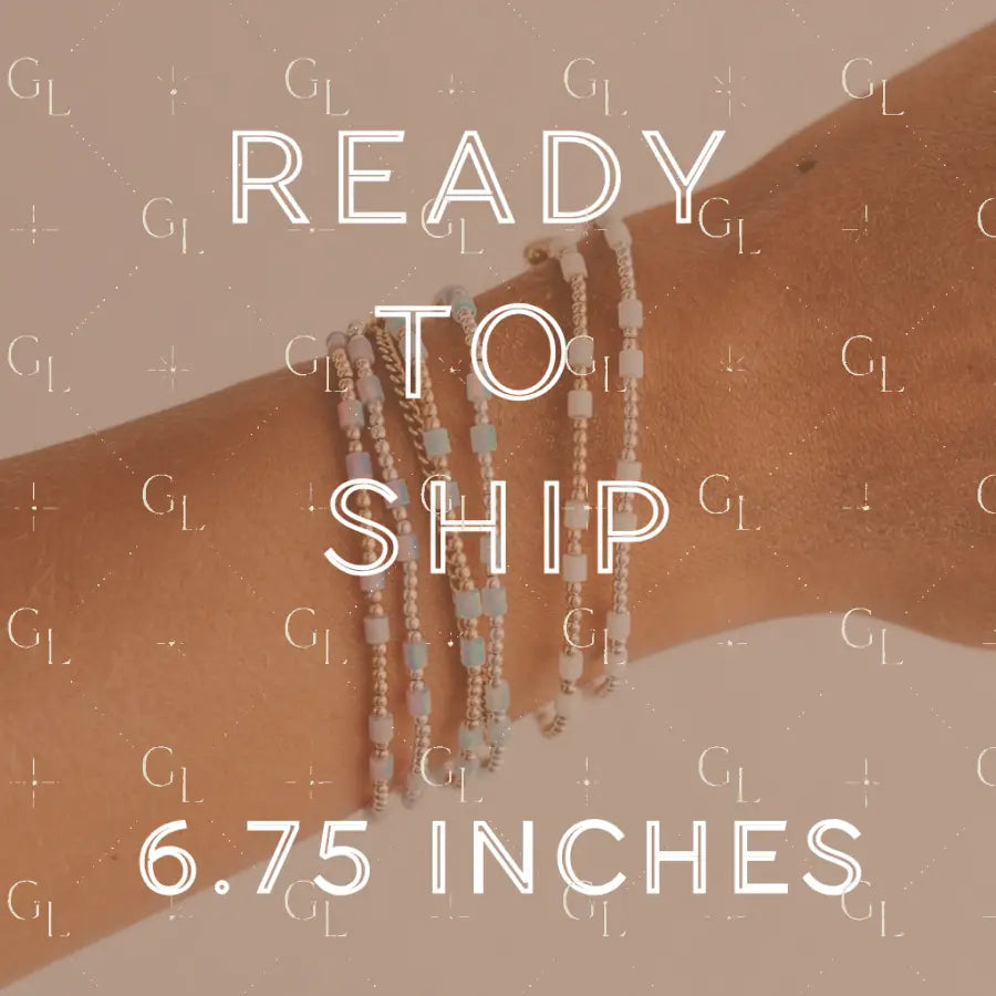 Maisie Opal Gold Fill and Sterling Silver Bracelet READY TO SHIP