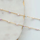 NEW- Amazing Mixed Opal Gemstone Permanent Jewelry Chain READY TO SHIP