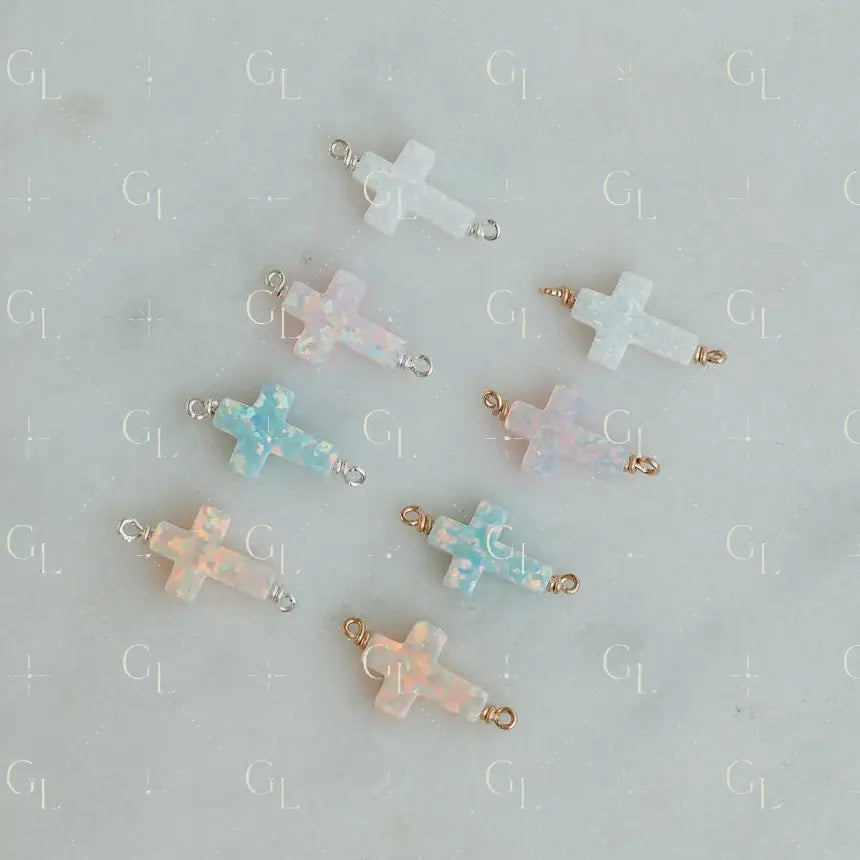 NEW COLORS! Opal CROSS Connectors