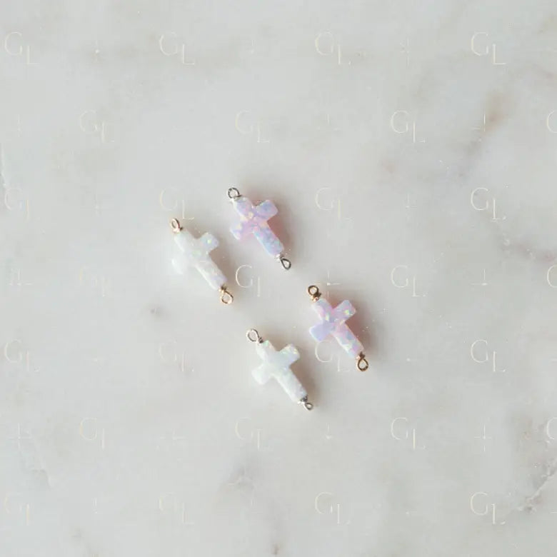 NEW COLORS! Opal CROSS Connectors