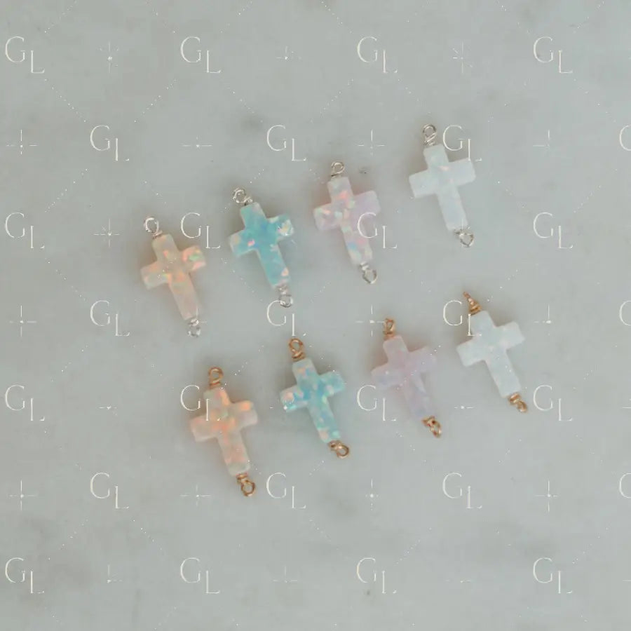 NEW COLORS! Opal CROSS Connectors