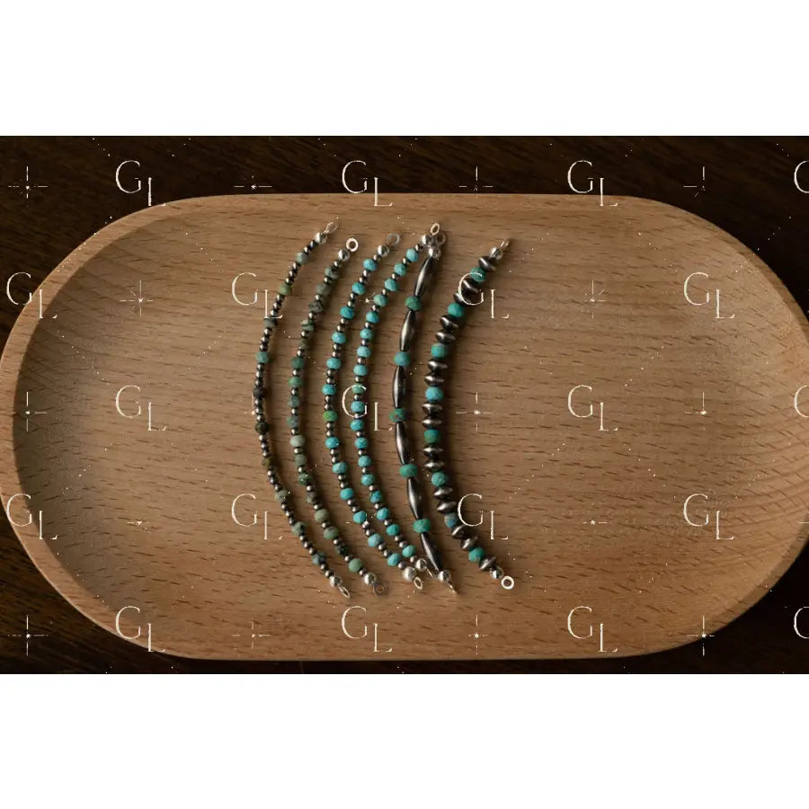 NEW - Navajo Pearl + Turquoise Glow Ups