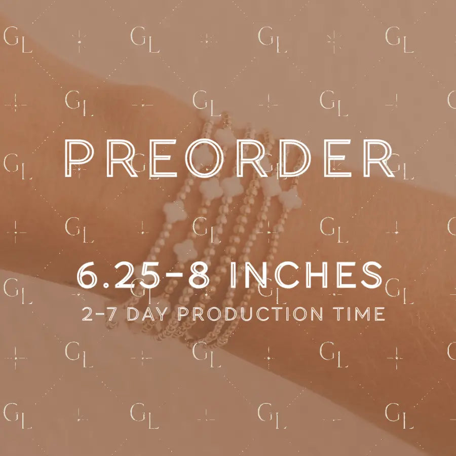 Opal Clover 14k Gold Fill + Sterling Silver Bracelet PREORDER