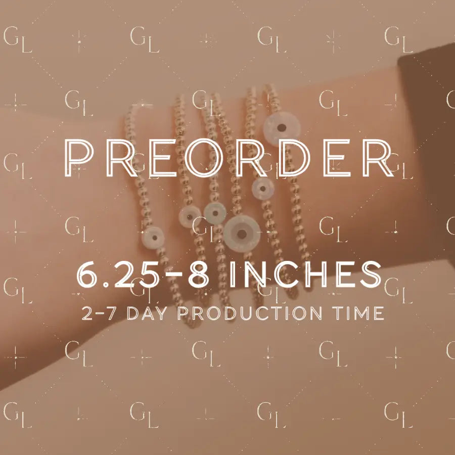 Opal Evil Eye Gold Fill + Sterling Silver Bracelet- PREORDER
