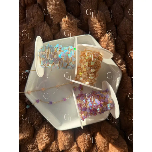 Opal Heart 14k Gold Fill Chain LIMITED EDITION