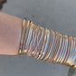 Permanent Jewelry Bangle - Gold Fill, Sterling Silver, Rose Gold Fill