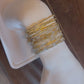 Morse Code 14k Gold Fill and Sterling Silver Bracelet - Small
