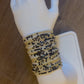 Morse Code Black Onyx Gemstone 14k Gold Fill, Sterling Silver or Stainless Steel Bracelet
