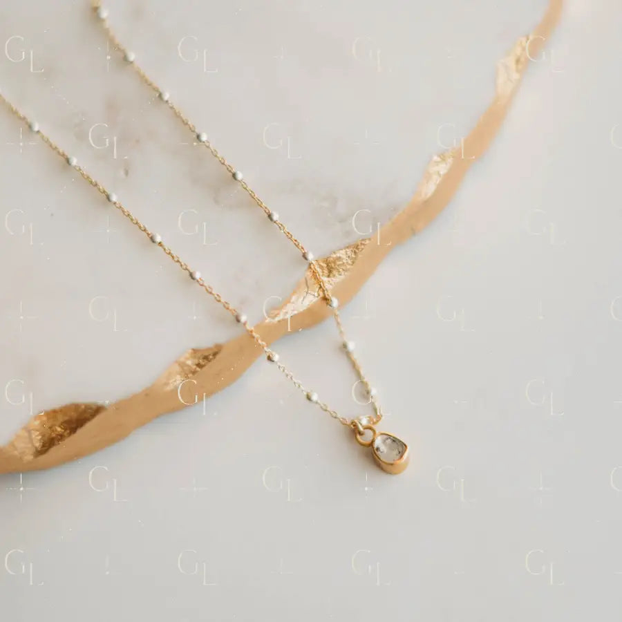 Shine Necklace- 14k Gold Fill/ Sterling Silver - Soul Collection