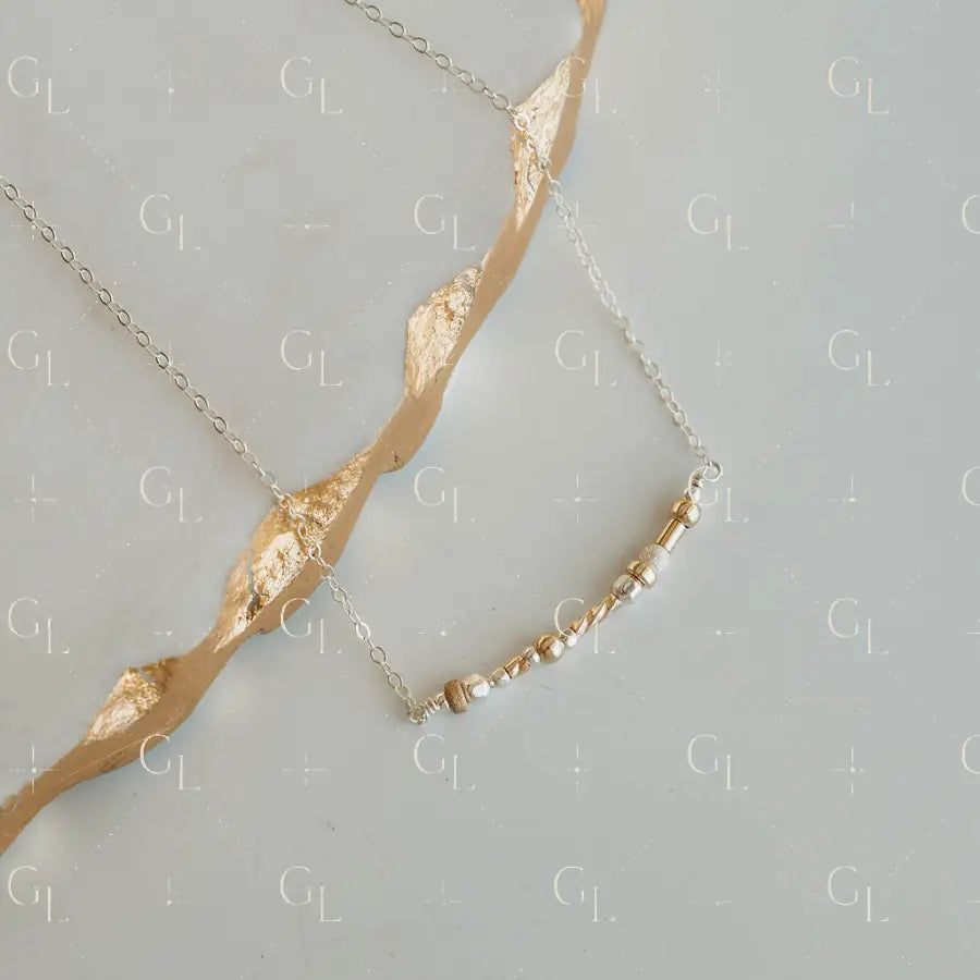 Silver Lining Necklace- 14k Gold Fill/ Sterling Silver - Soul Collection