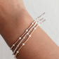 Stardust - Mixed Metal Gold Fill Beaded Bracelet- WHOLESALE