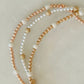 Stardust - Mixed Metal Gold Fill Beaded Bracelet- WHOLESALE