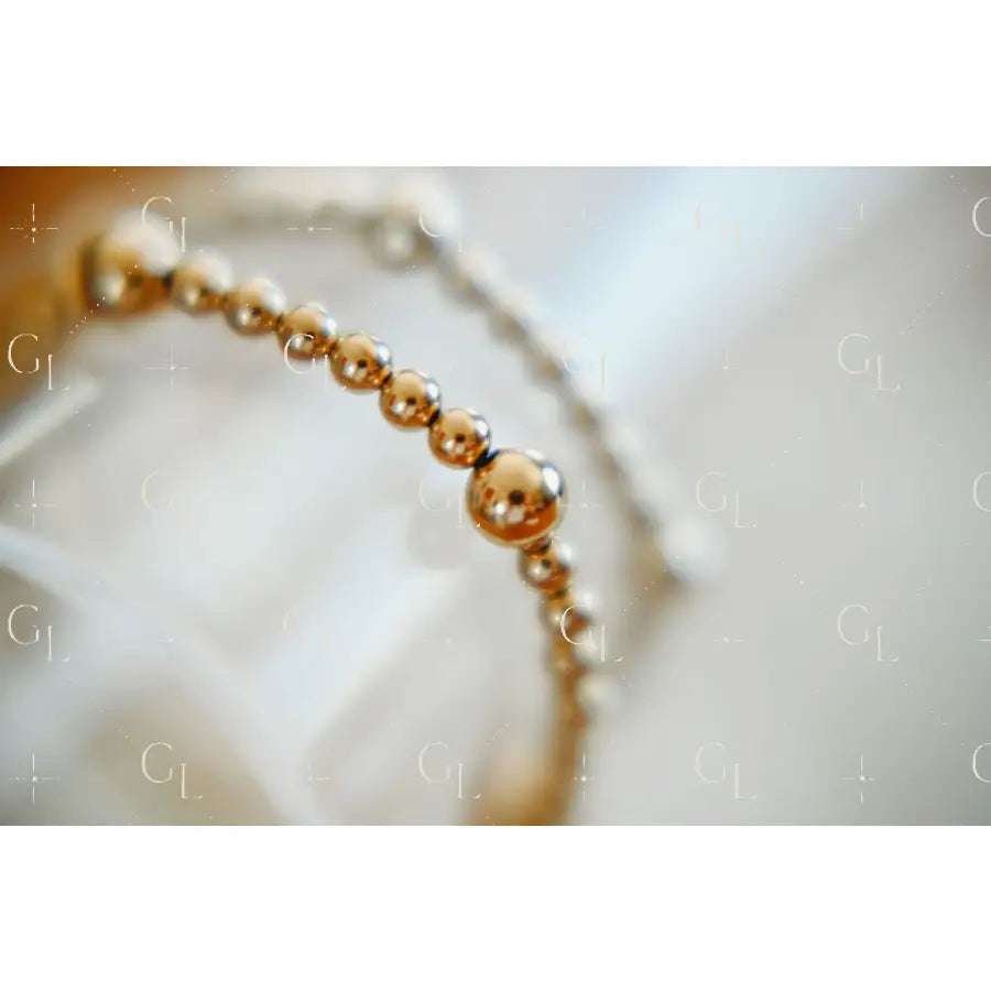 Stella Gold & Silver Beaded Bracelet- WHOLESALE