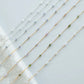 Swarovski Crystal Permanent Jewelry Chain- READY TO SHIP