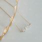 Thrive Herkimer Diamond Necklace- 14k Gold Fill/ Sterling Silver - Opalite Collection